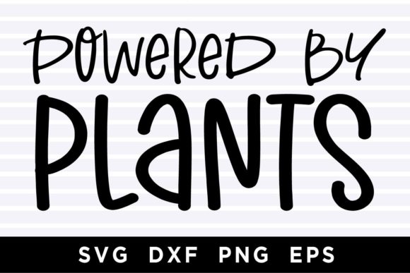 Download Powdered by Plants SVG - Powdered Collection