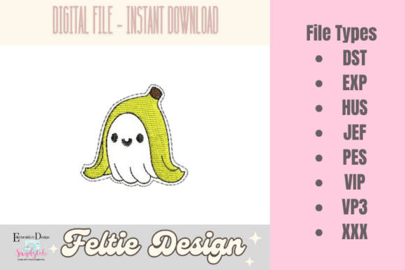 Download Boonana Halloween ITH Feltie Design - Premium Resources