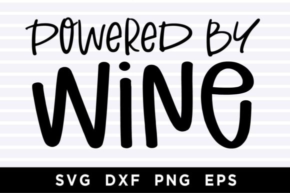 Download Powdered by Wine SVG - Powdered Collection