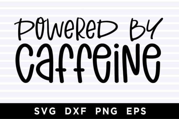 Download Powdered by Caffeine SVG - Premium Resources